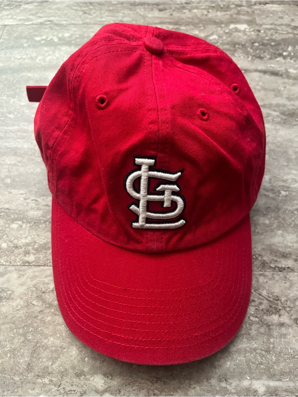 47 Brand St. Louis Cardinals MLB Cap with Black and White Logo Tag